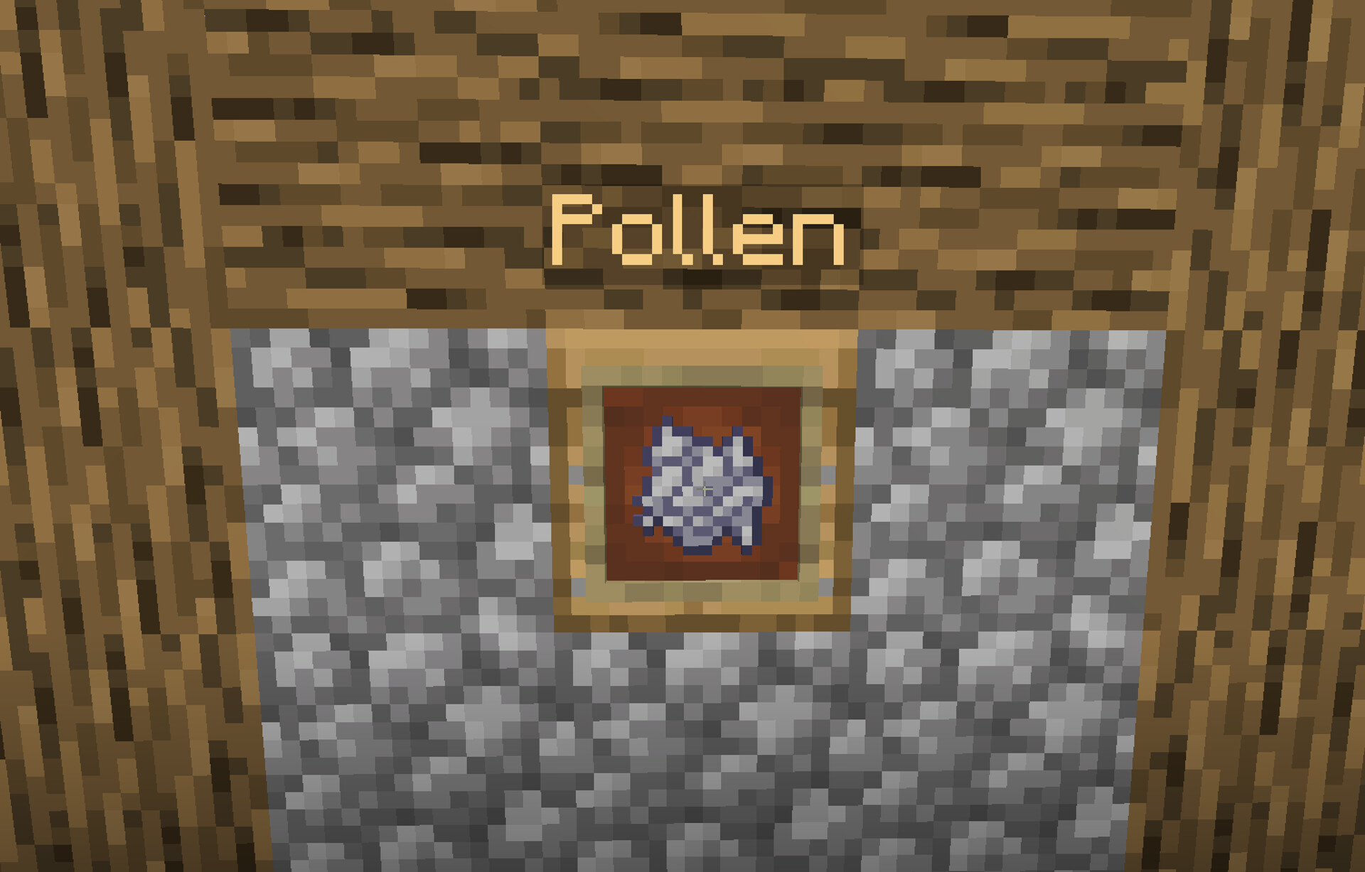 Looks like you dropped some pollen! Minecraft Data Pack