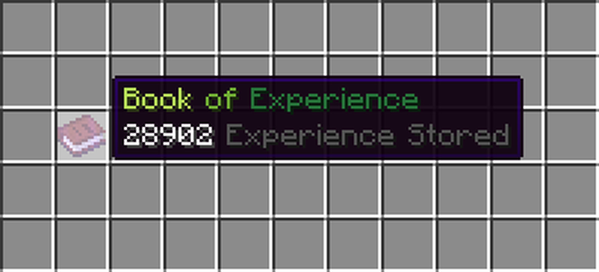 Book of Experience Save your XP in an Item to store or to gift to others Minecraft Data Pack