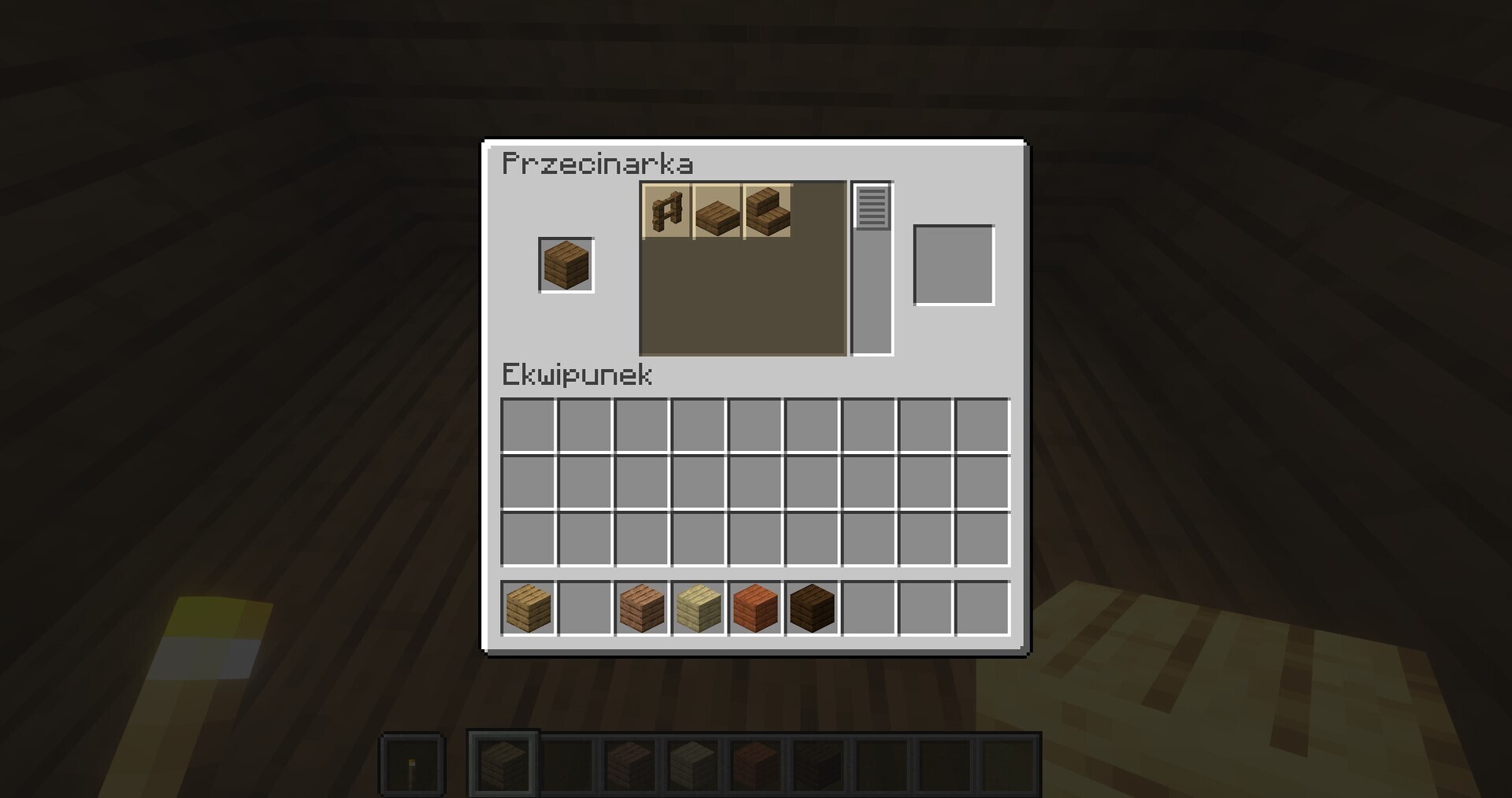 Wood cutter Minecraft Data Pack