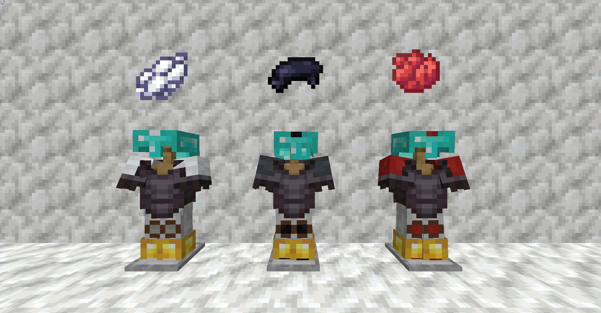 [optifine] TeamGear Datapack Custom teamed armors and weapons