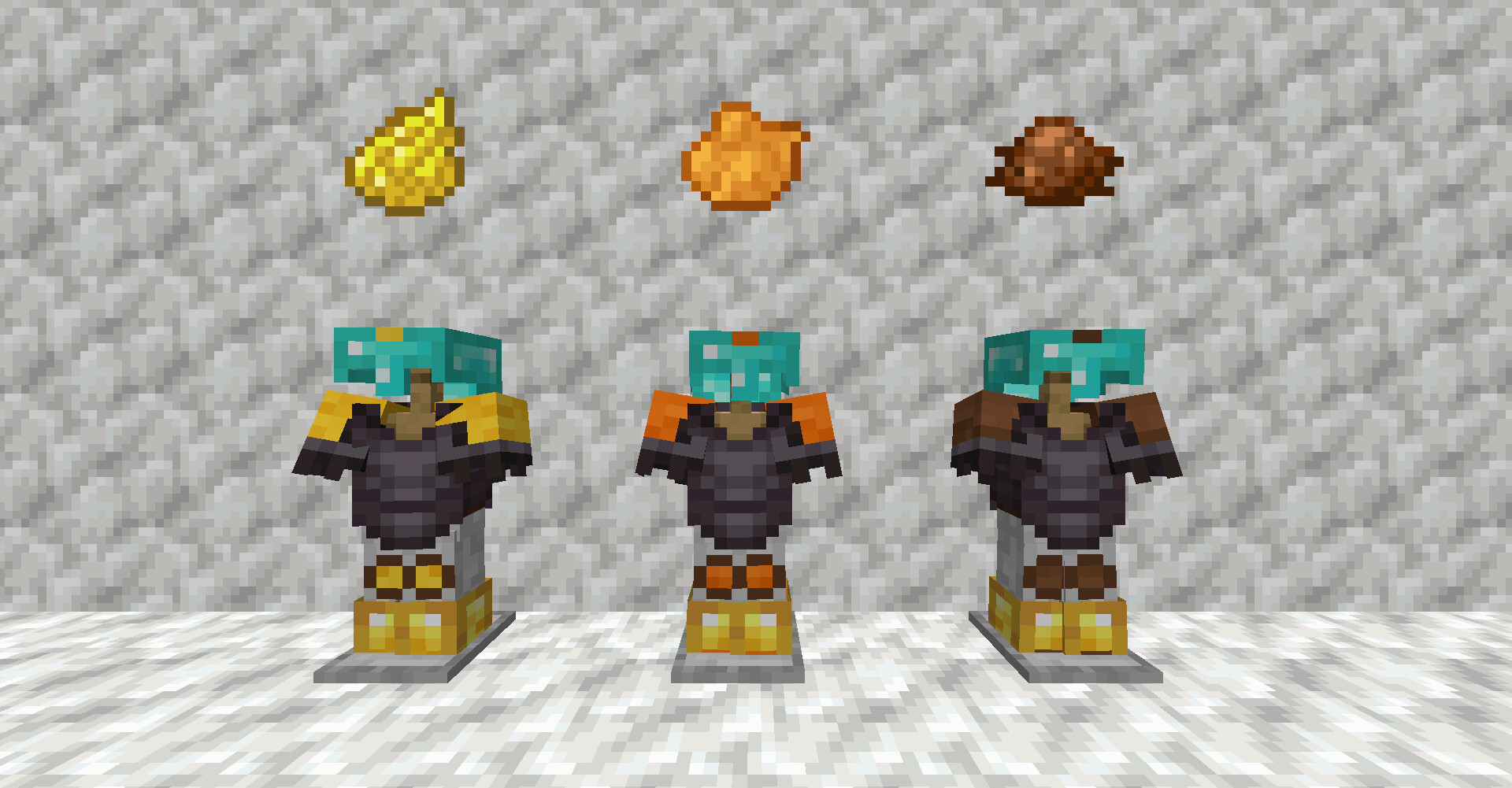 [optifine] TeamGear Datapack Custom teamed armors and weapons