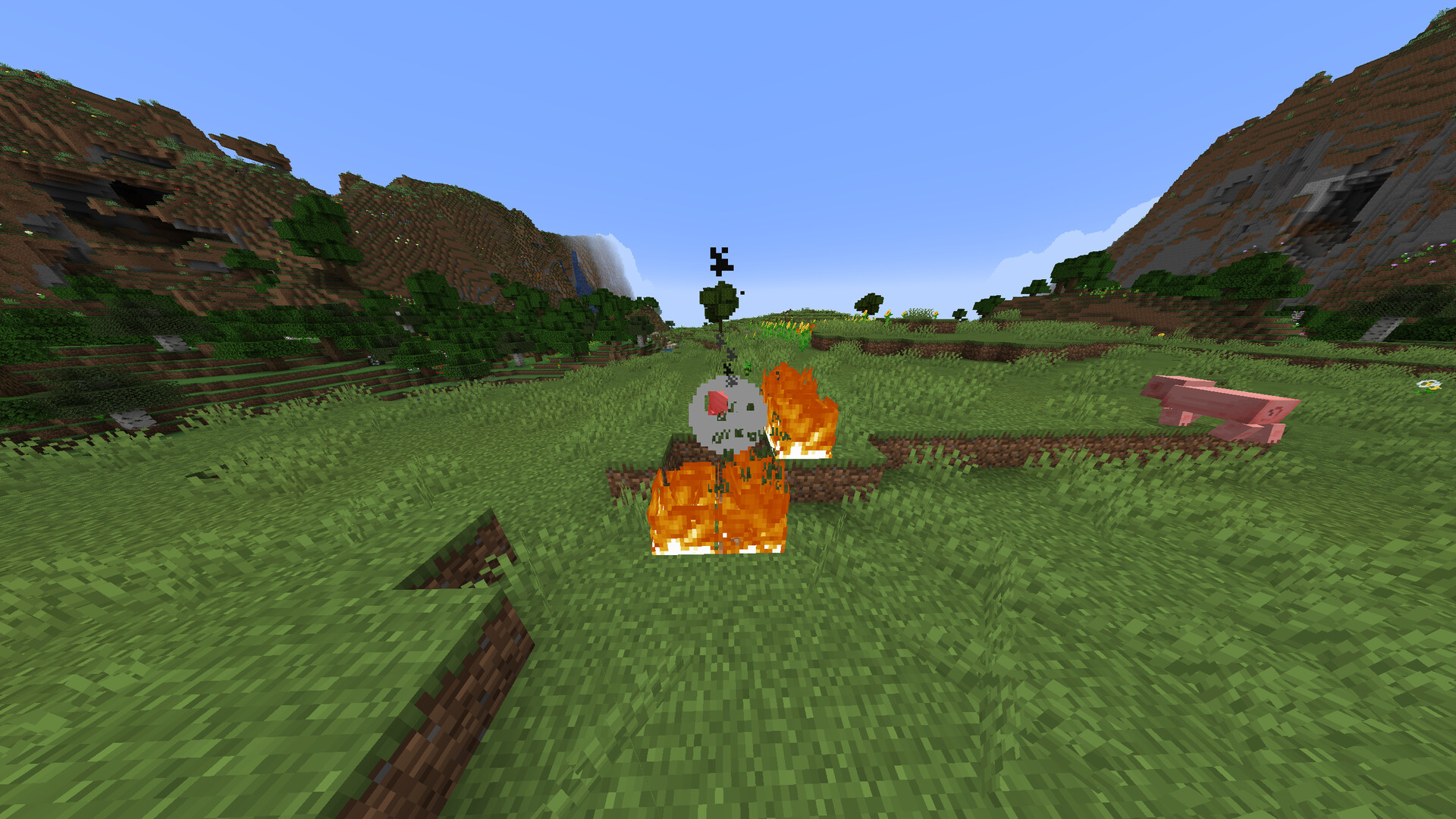 Minecraft, but you can throw fire charge Minecraft Data Pack