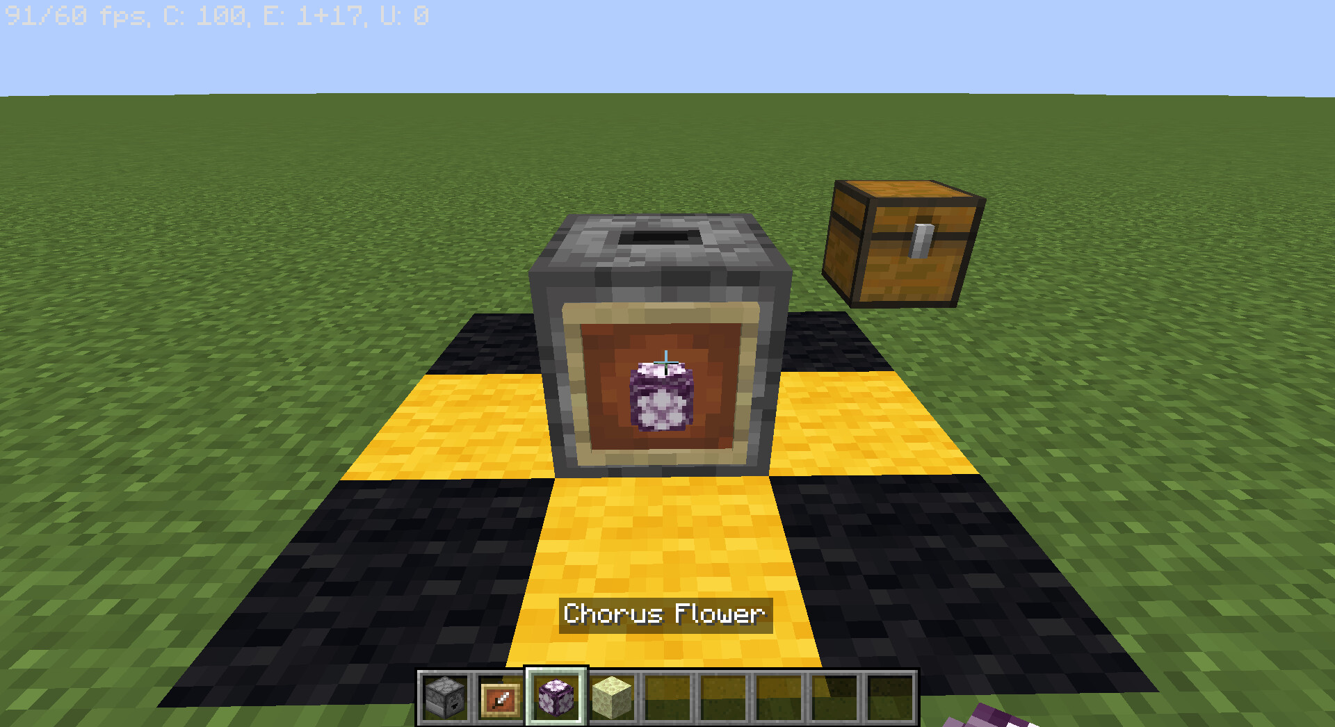 Mini Chorus Fruit Farm Minecraft Data Pack