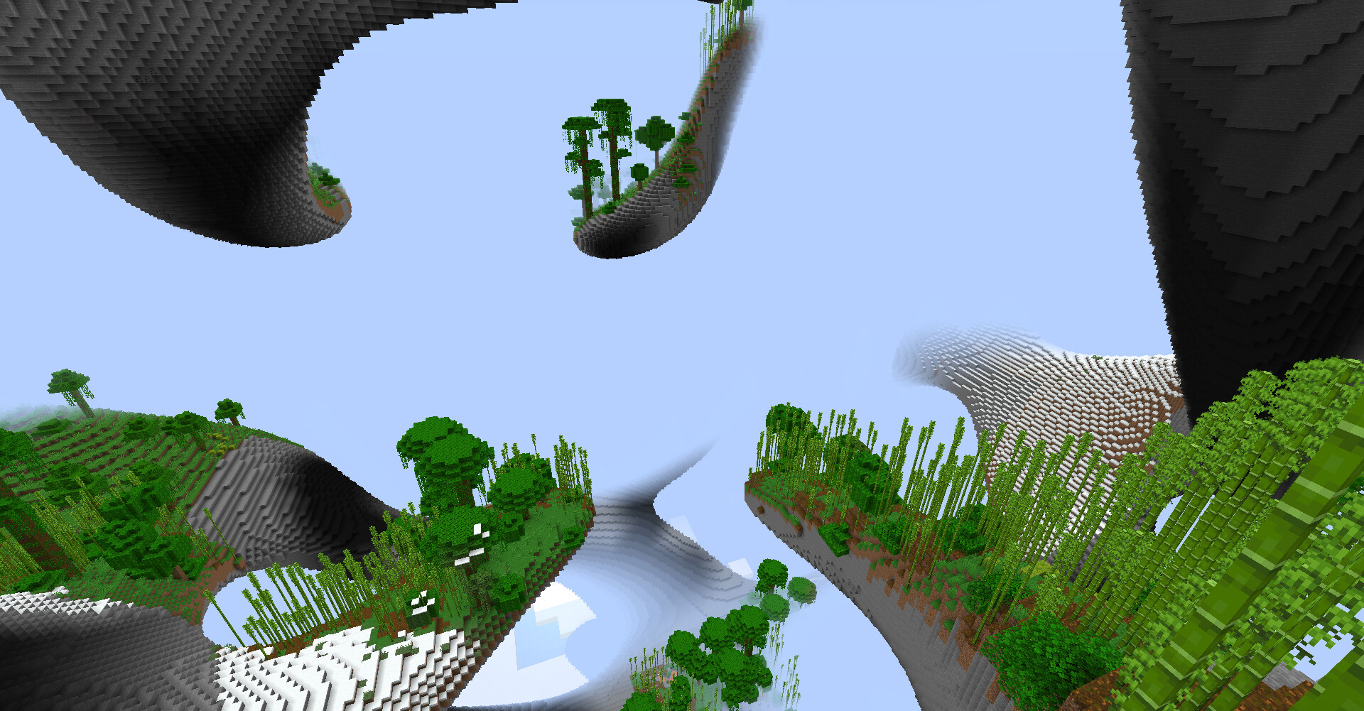 Noodle world generation experiment Minecraft Data Pack