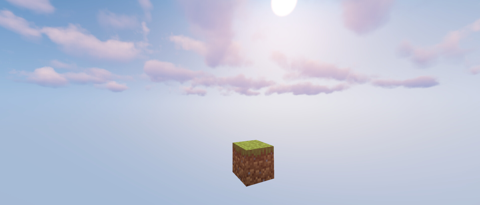 Infinite One Block Void Skyblock Minecraft Data Pack