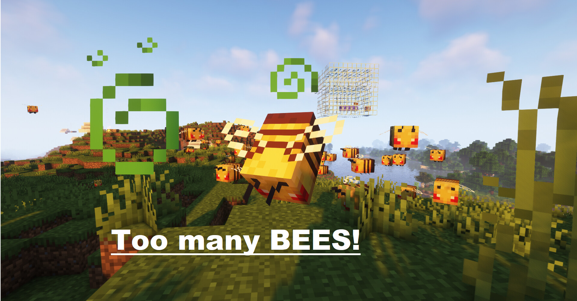 Not The Bees! (DataPack Minigame) Minecraft Data Pack