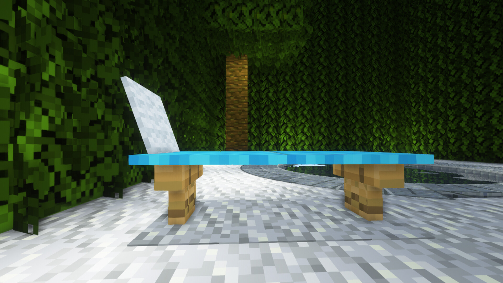 beach chairs Minecraft Data Pack