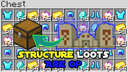 Structures Loots Are Op Addon || Bedrock || By GamerFile Minecraft Data Pack