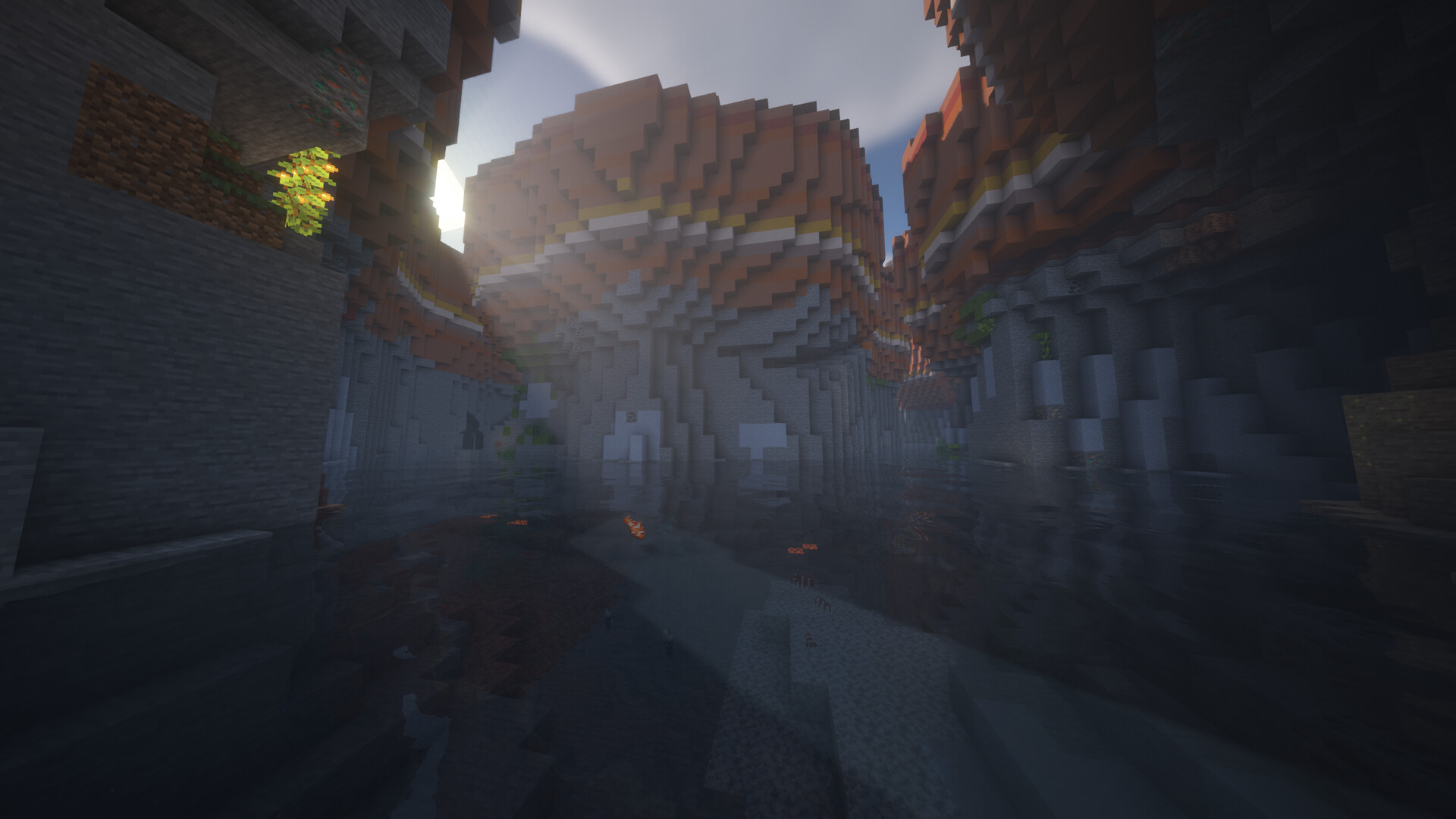 Saddle Valley Rivers: Canyons and Underground Rivers [1.19] Minecraft ...