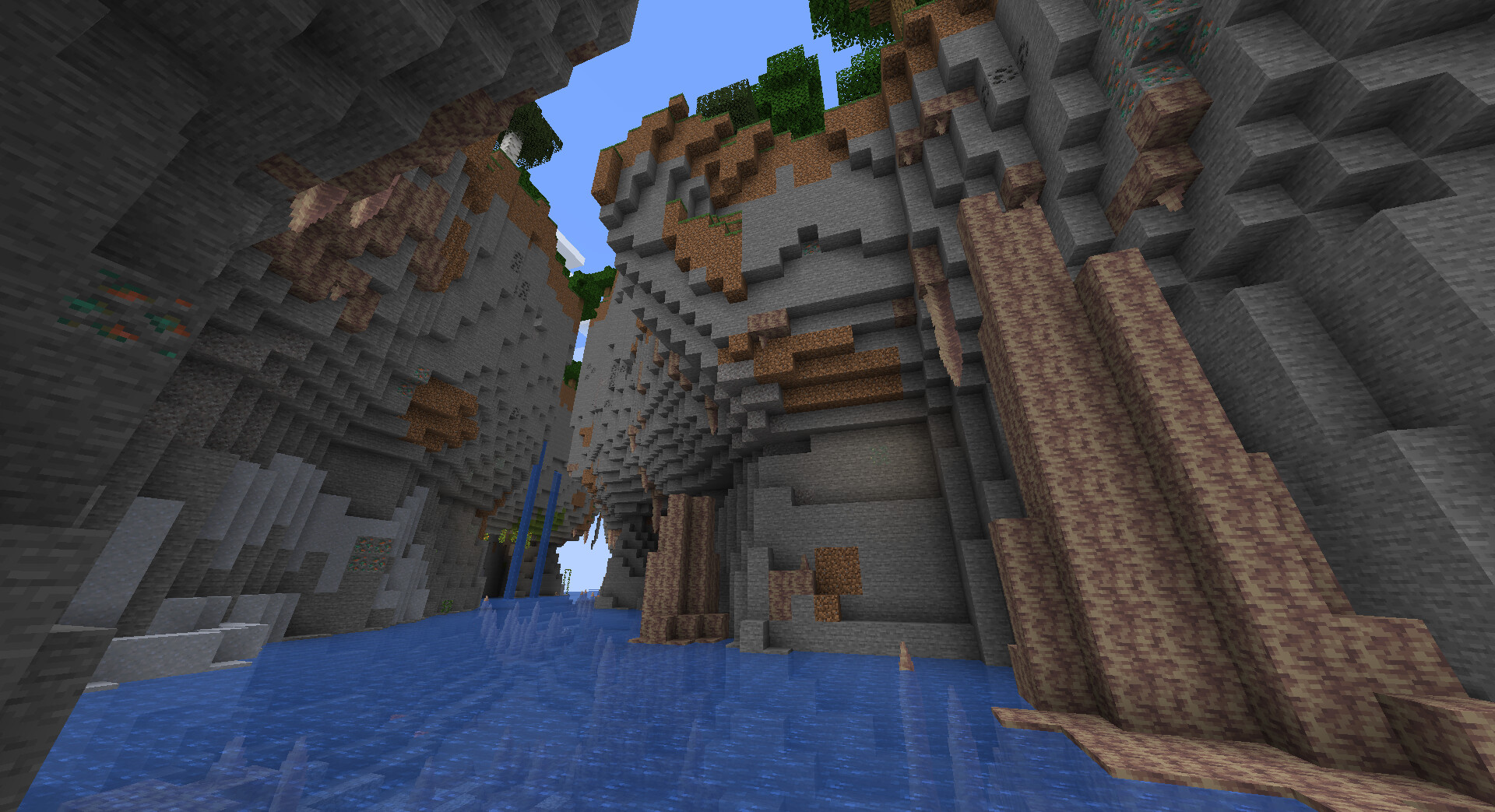 Saddle Valley Rivers: Canyons and Underground Rivers [1.19] Minecraft ...