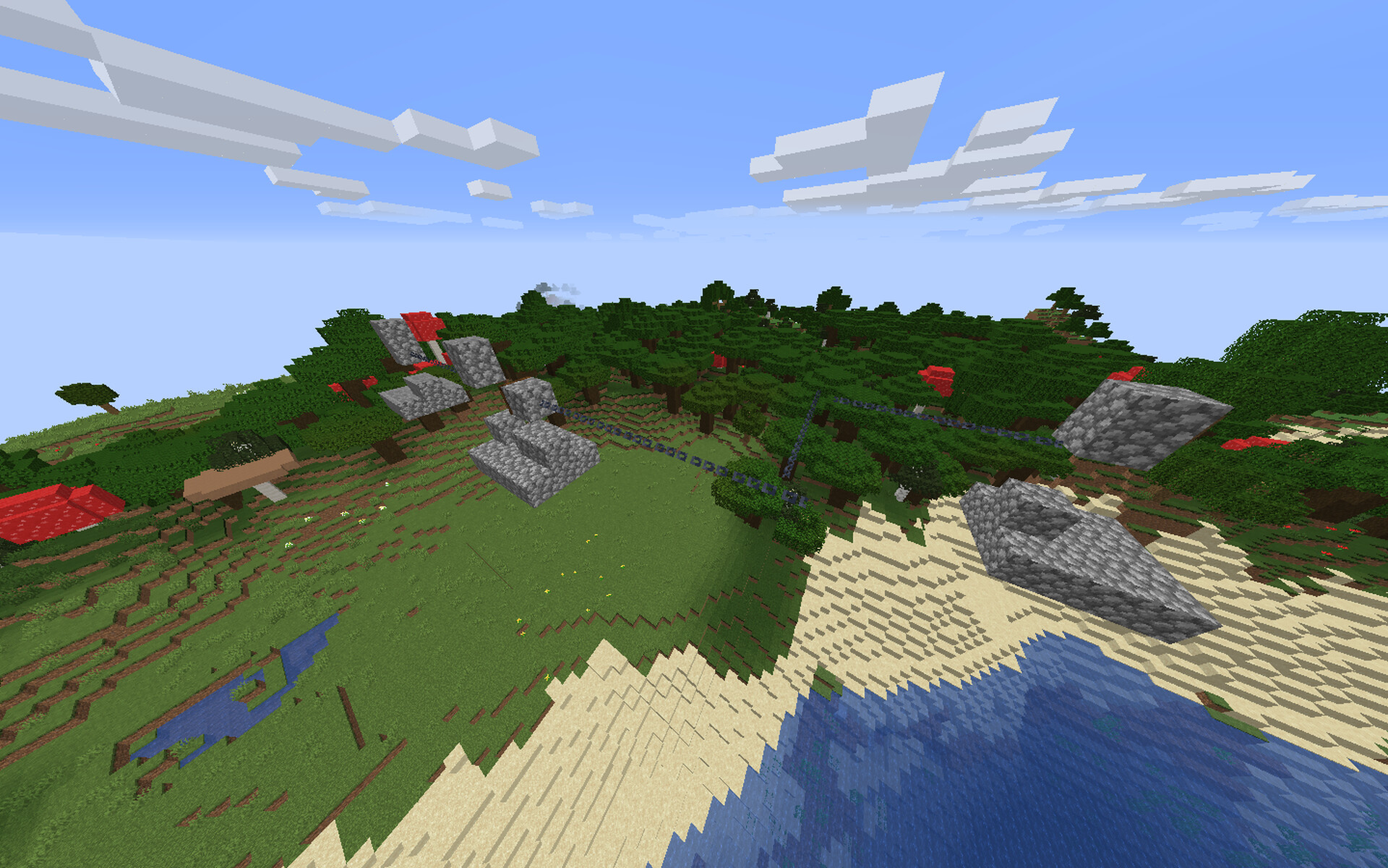 Minecraft Zipline Datapack! (1.16.5) Minecraft Data Pack