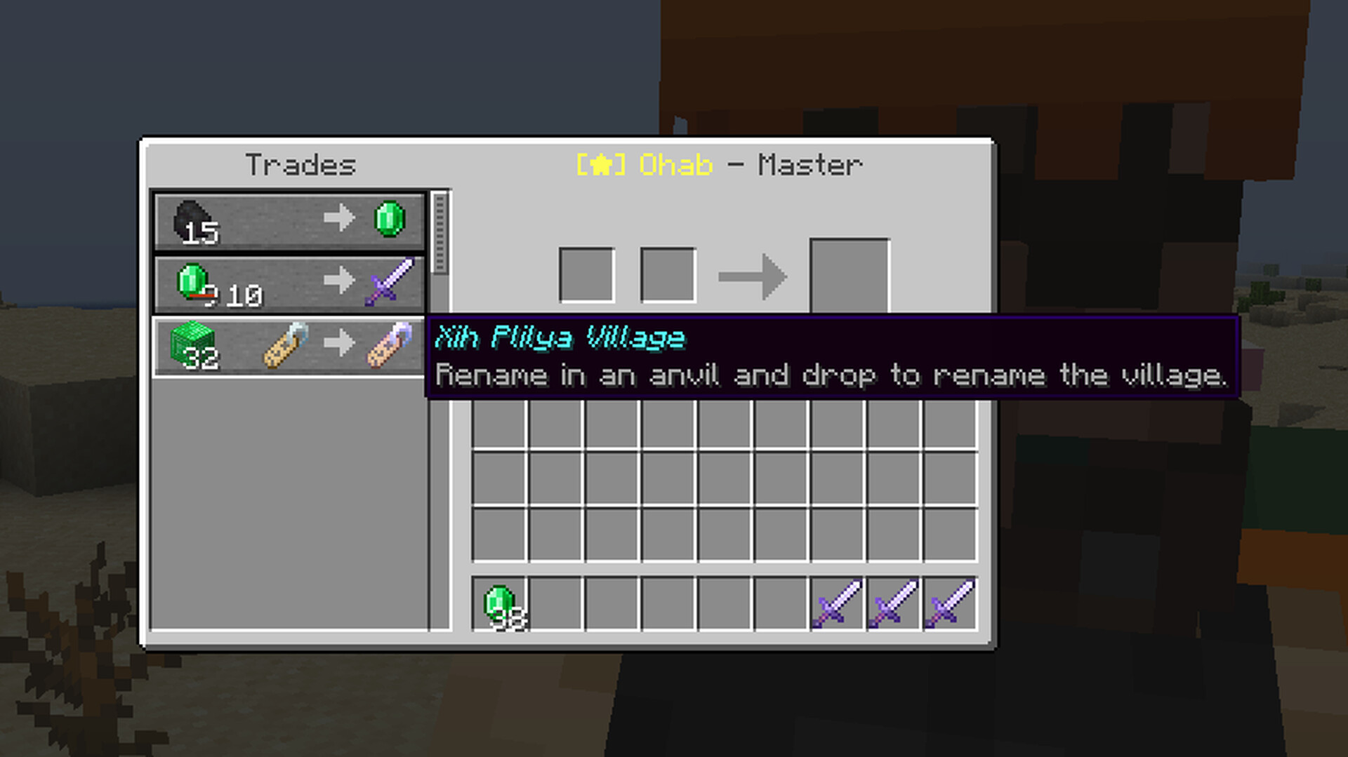 Random Village and Villager Names Data Pack (for 1.19+) Minecraft Data Pack