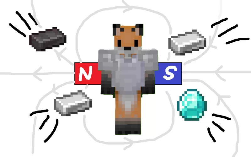 New Enchantment: Magnetic Minecraft Data Pack