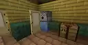 A fridge, consisting of any ice block, a dispenser and a birch door