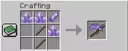 Recipe for the Amethyst Scythe!