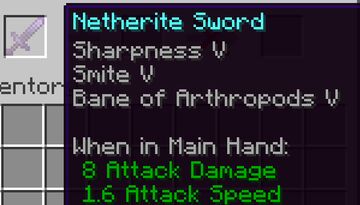 Compatible Sword Enchantments Minecraft Data Pack