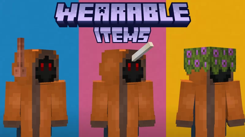 Examples of wearing a Lightning Rod, End Rod, and Azalea