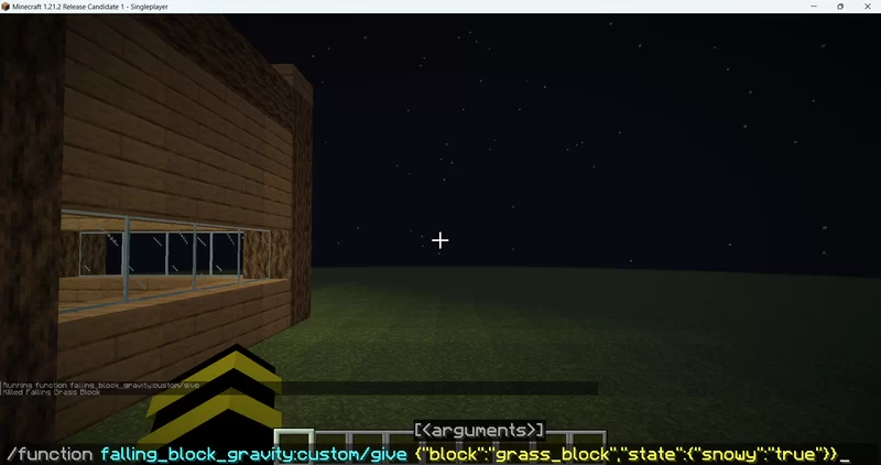 Falling Block Gravity (1.21.2 rc.1) Minecraft Data Pack