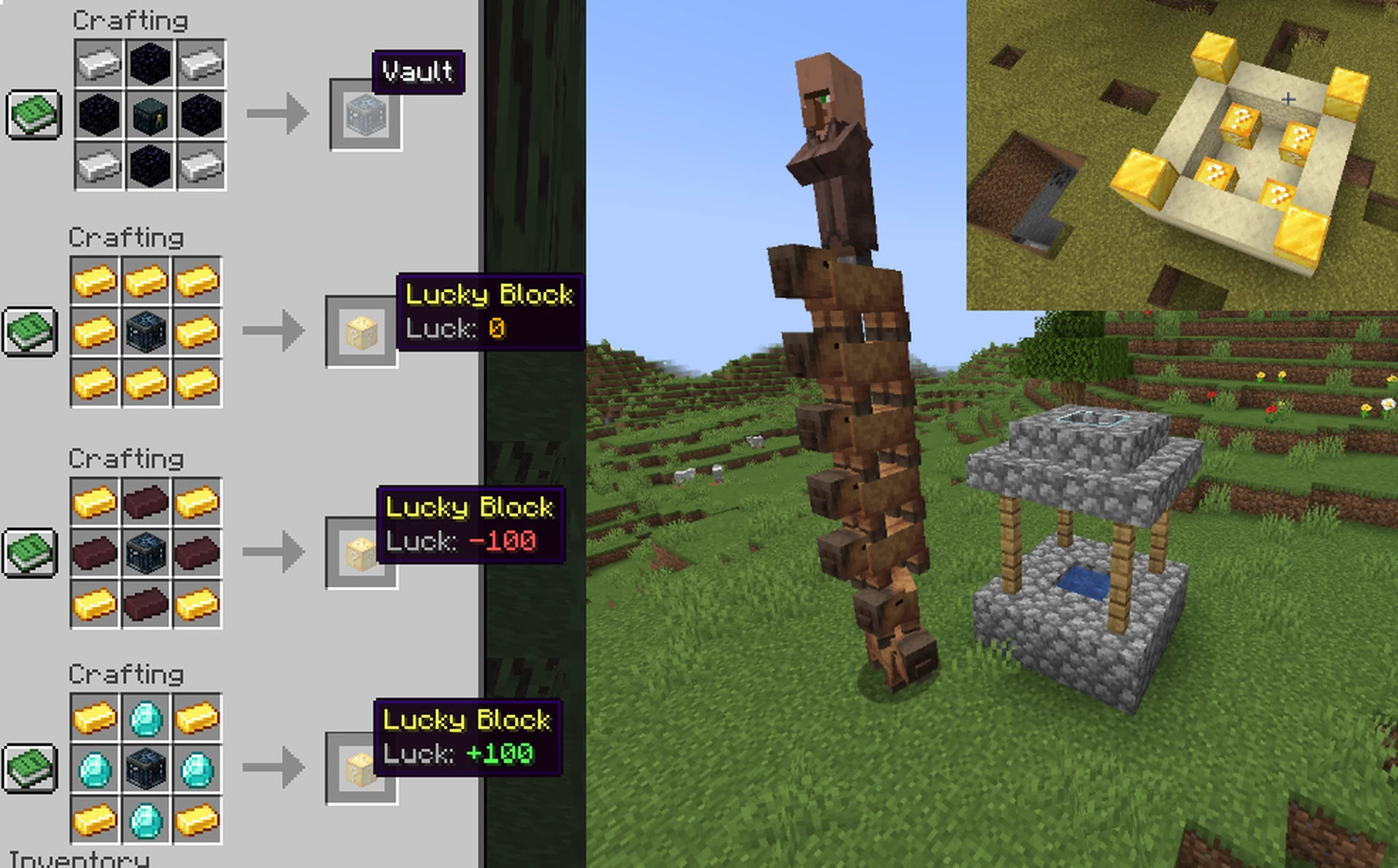 1.21.1 Lucky Blocks (No resourcepack needed!!!) Minecraft Data Pack
