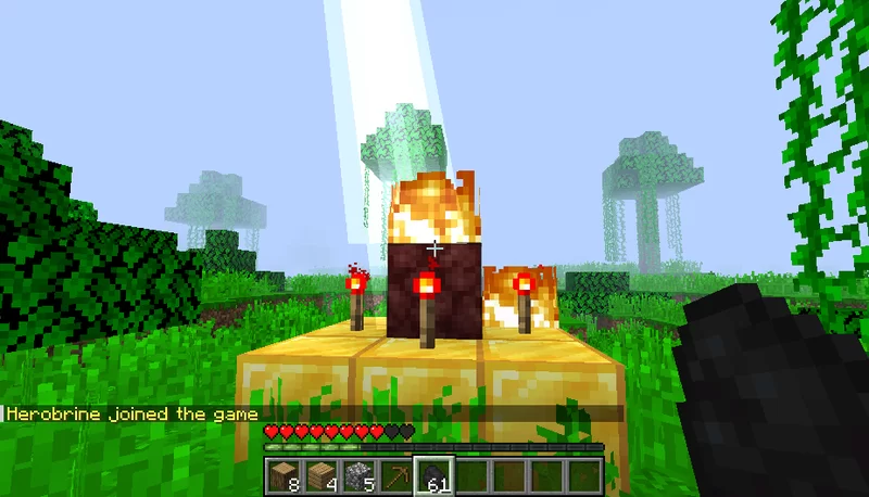 Alpha Herobrine Minecraft Data Pack