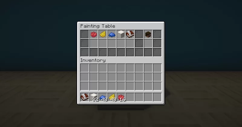 Painting Table GUI