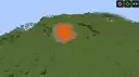 old lava lakes in the surface