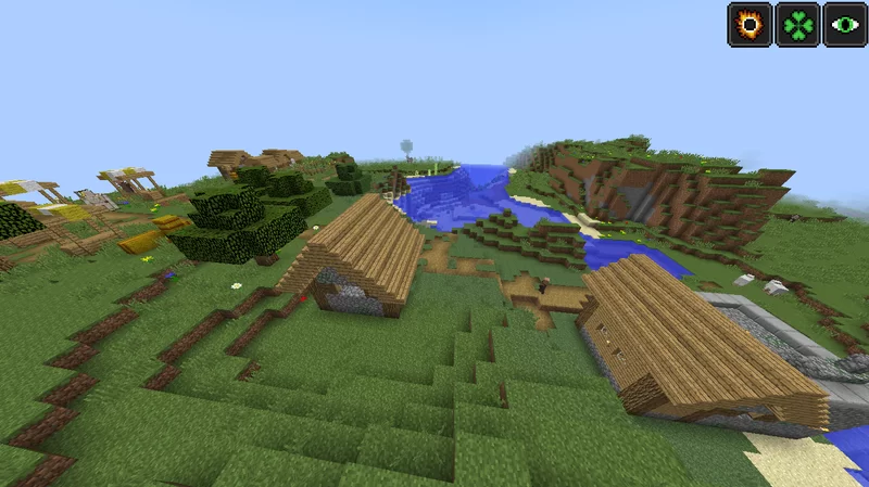 village with classic plains