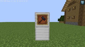 Natherite hammer Minecraft Data Pack