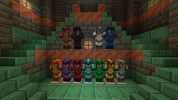 Mega Man Armor Trim Minecraft Data Pack