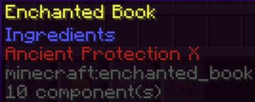 Ancient Protection [Custom Enchantment] 1.21.4 Minecraft Data Pack