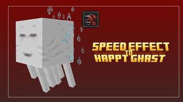 speed effect to happy ghast Minecraft Data Pack