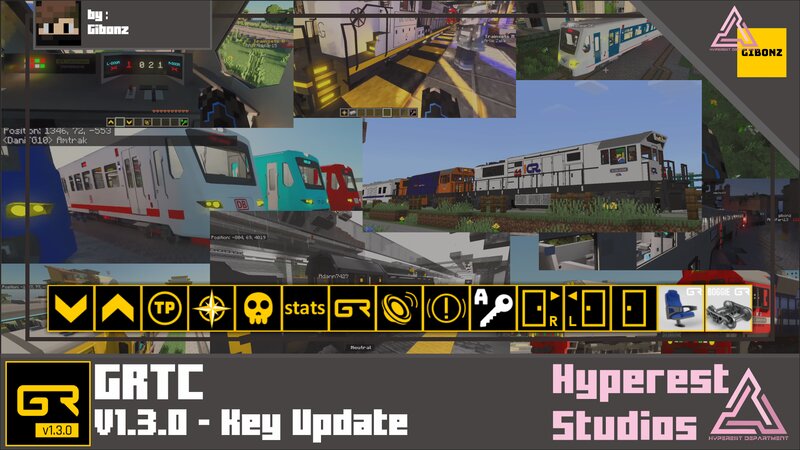 GRTC - Gibonz Railway Train Controller | v1.3.0 Key Update