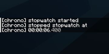 chrono by bvuno Minecraft Data Pack