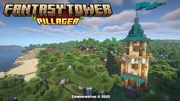 Fantasy Pillager Tower ✨(1.20 - 1.21.10) Minecraft Data Pack