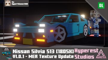 Nissan Silvia S13 | v1.0.1 MER Texture Update Minecraft Data Pack