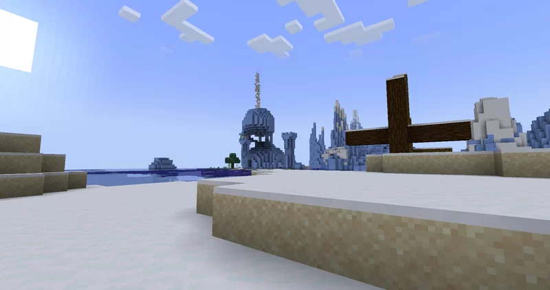 Ice Castle Minecraft Data Pack