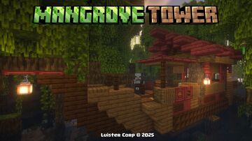 Mangrove Tower 🌰 [1.20 to 1.21.8] Minecraft Data Pack