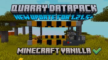 Quarry Datapack 1.21.5+ (V2.01) Minecraft Data Pack