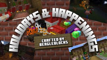 Holidays & Happenings - Vanilla+ Datapack - 1.21.8 Minecraft Data Pack