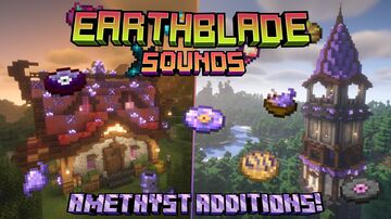 EarthBlade Sounds: Amethyst Additions! ✨ [1.21 to 1.21.8] Minecraft Data Pack