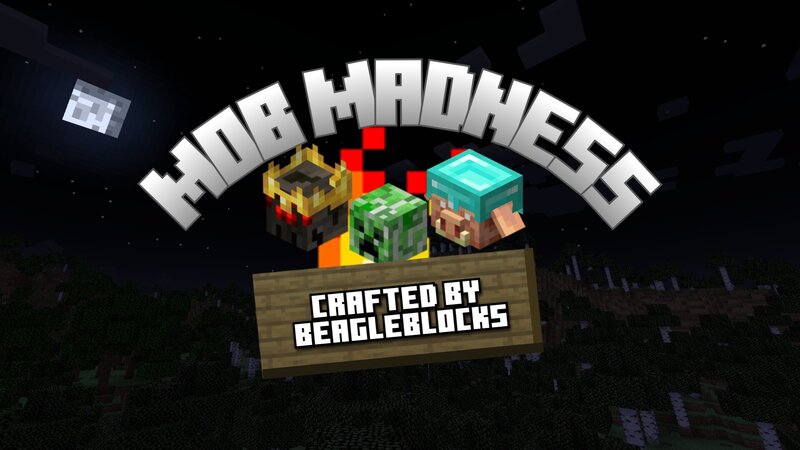Mob Madness - Vanilla+ Datapack - 1.21.8