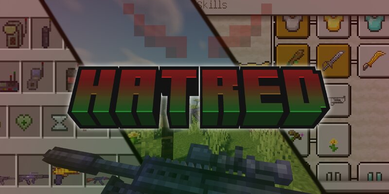 Hatred [v5.0 Official] - Zombie Apocalypse Datapack [1.21.10]