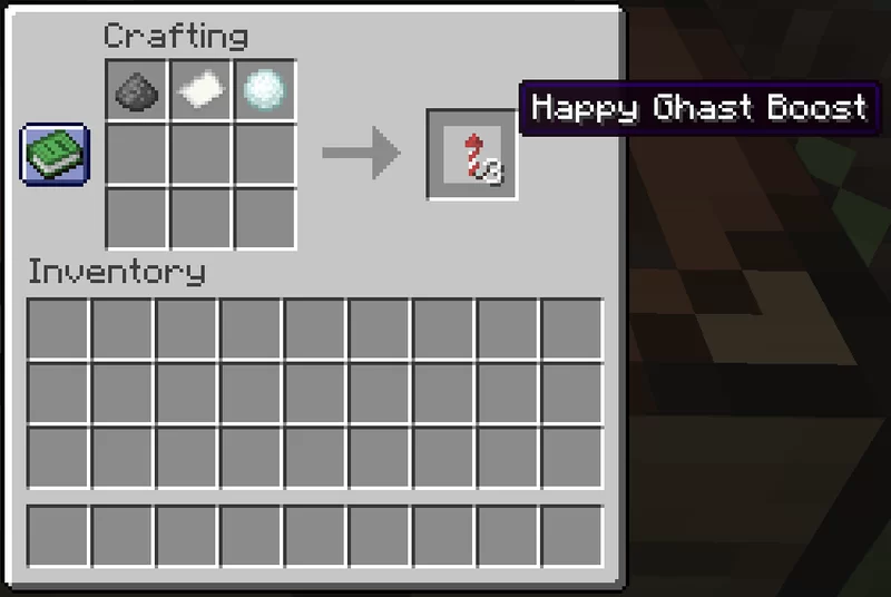 Crafting recipe
