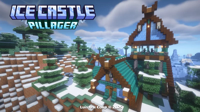 Ice Pillager Castle ❄️ [1.20 to 1.21.8]