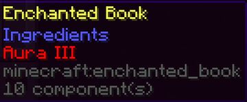Aura [Custom Enchantment] 1.21.4 Minecraft Data Pack