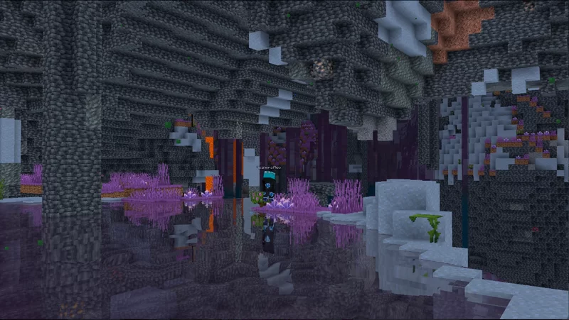 Amethyst Caves - Datapack 1.21.5 Minecraft Data Pack