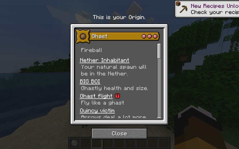 Ghast origin
