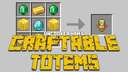 Uncooked Ham's Craftable Totems v1.1.0 Minecraft Data Pack