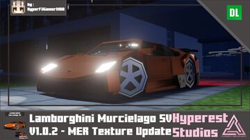 Lamborghini Murcielago SV | v1.0.2 MER Texture Update Minecraft Data Pack
