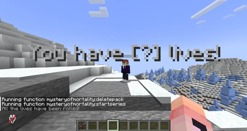 Mystery of Mortality - Custom Life Series Datapack Minecraft Data Pack